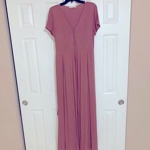 Mauve Wrap Dress